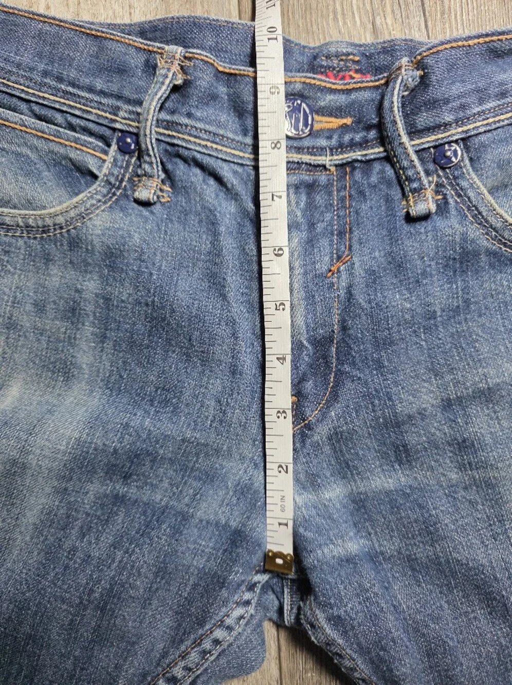 Levi's Vintage '08 RED Warped Bootcut Jeans Style 3088 Blue Denim Jeans Sz 31x30